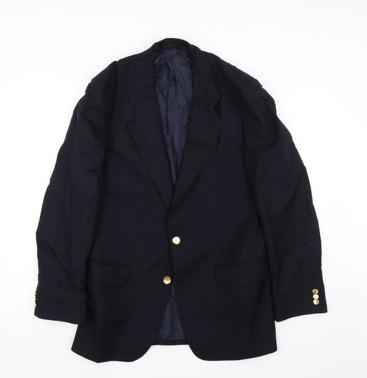 Mens UK Size  BHS Regular Black Suit Jacket