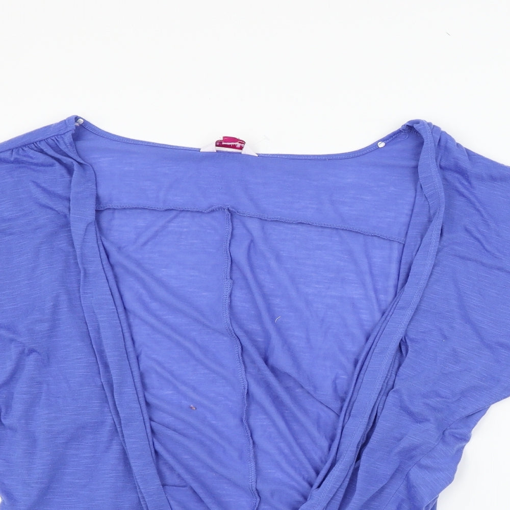 Simply Be Womens Blue   Cardigan Jumper Size 12