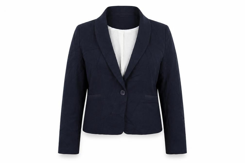 Womens UK Size 14 Marks and Spencer Regular Blue Blazer
