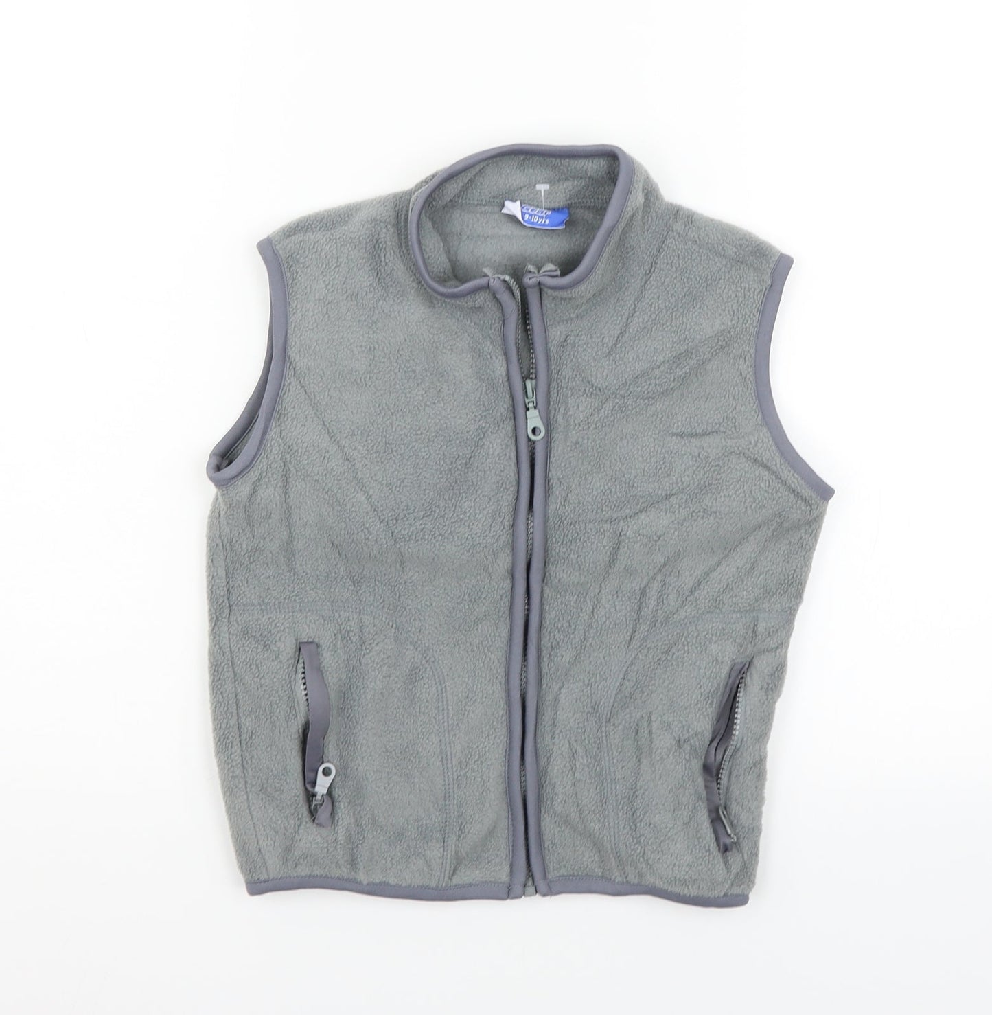 street gear Boys Grey   Gilet Coat Size 9-10 Years