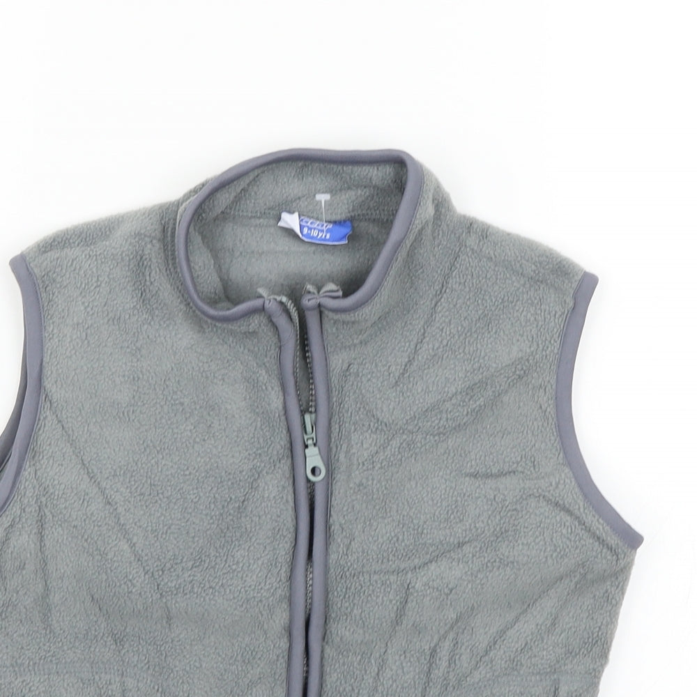 street gear Boys Grey   Gilet Coat Size 9-10 Years