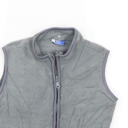 street gear Boys Grey   Gilet Coat Size 9-10 Years