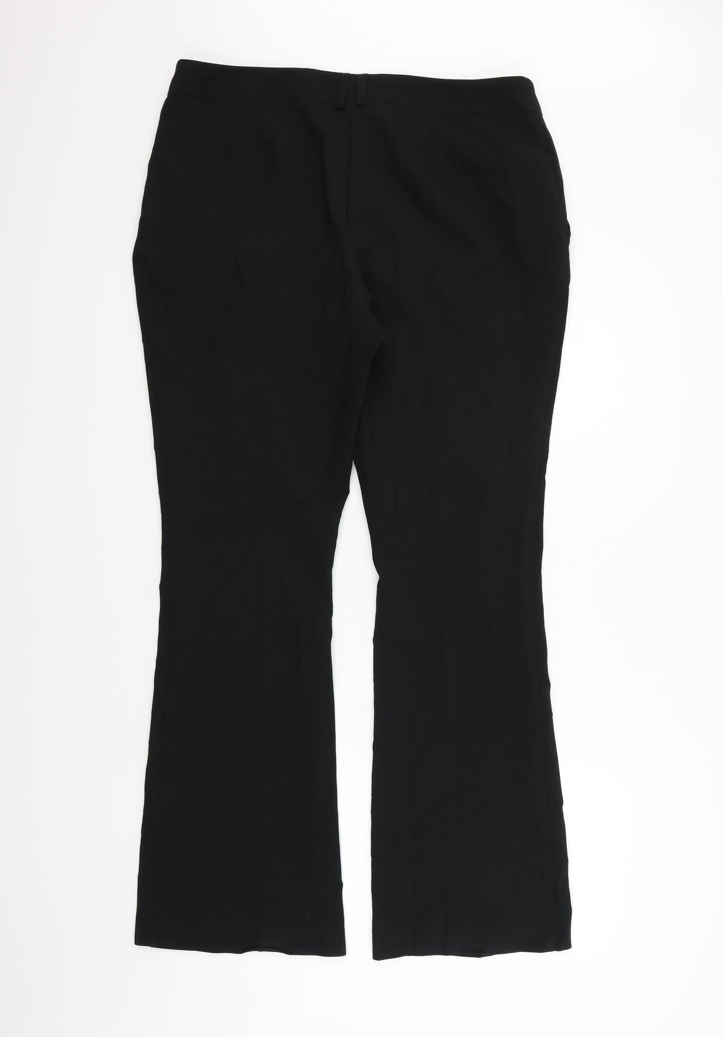 Womens UK Size 14 Atmosphere Regular Fit  Black Trousers