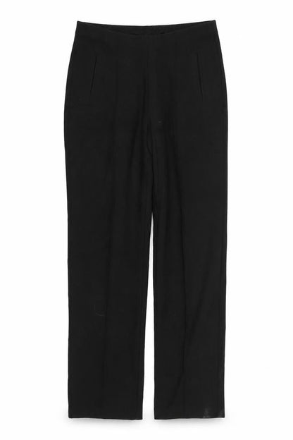 Marks & Spencer Womens Black   Trousers  Size 8 L26 in