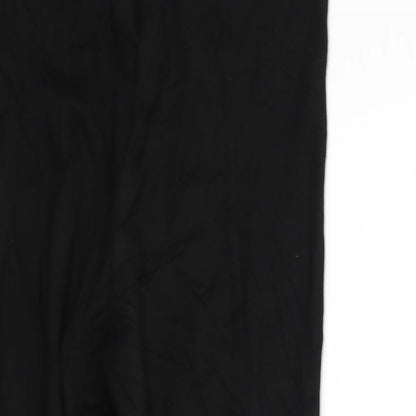 Womens UK Size M H&M Regular Fit  Black Trousers