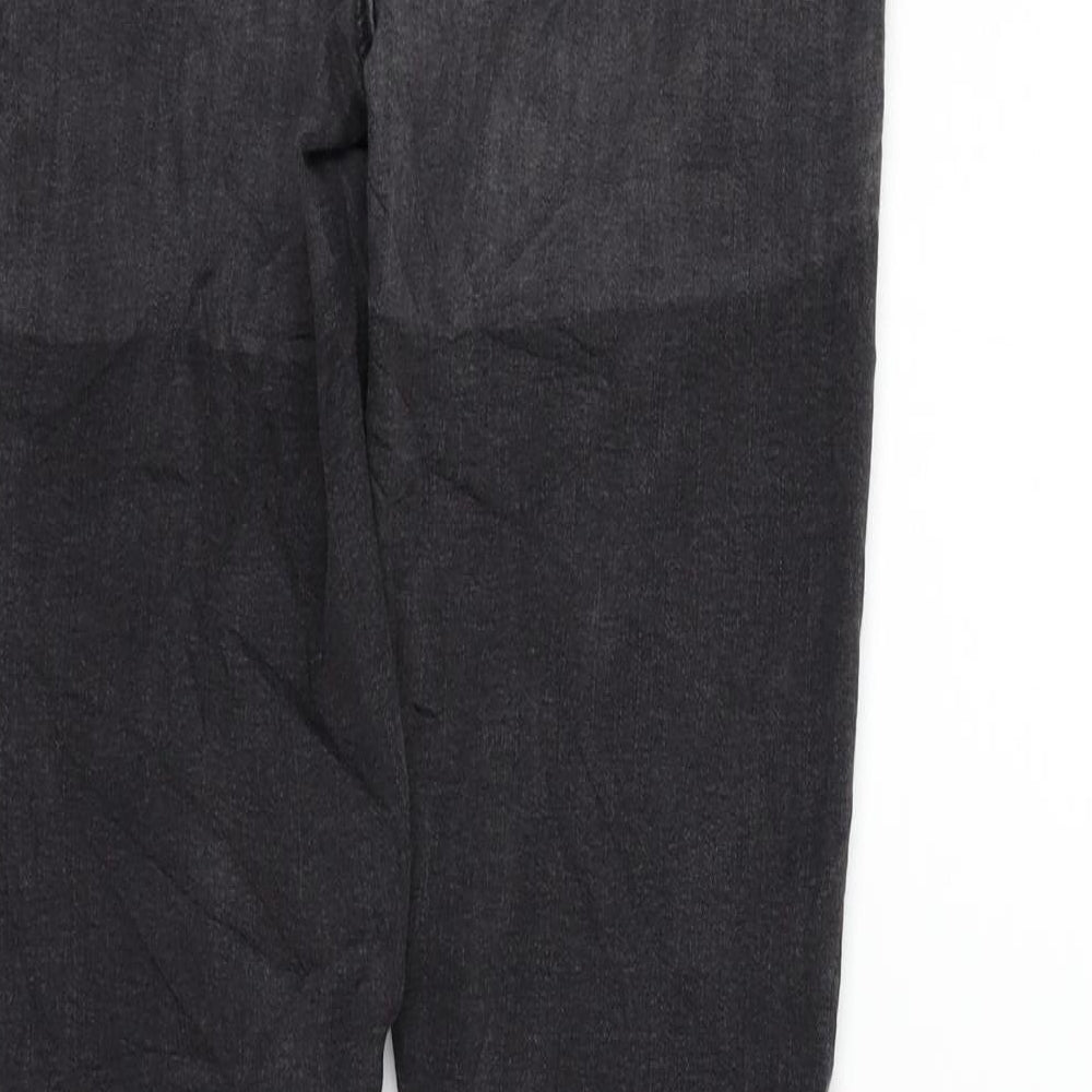 Womens UK Size 8 Marks and Spencer Regular Fit Straight Black Jeans