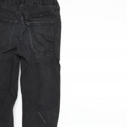 Uniqlo Boys Black   Straight Jeans Size 3-4 Years