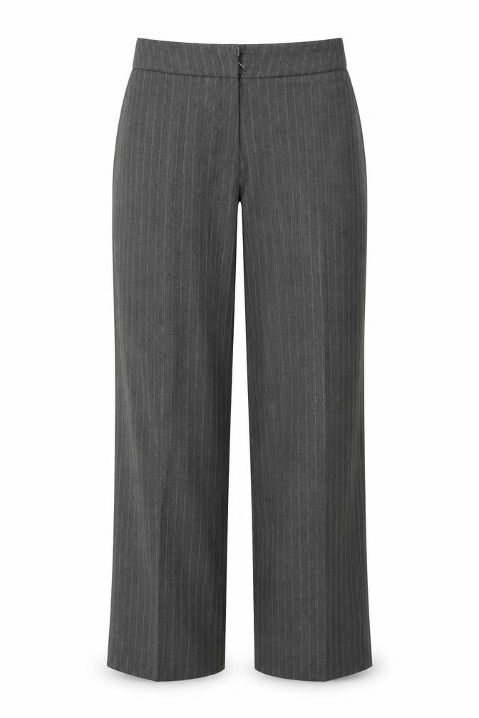 Front view of Atmosphere women’s green trousers, size UK 10, 28-inch leg