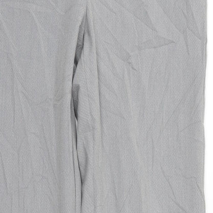 Womens UK Size 10 Marks and Spencer Regular Fit  Grey Trousers