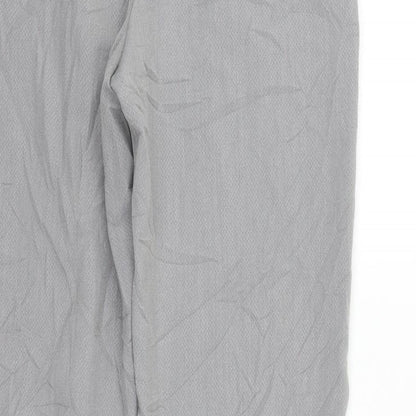 Womens UK Size 10 Marks and Spencer Regular Fit  Grey Trousers