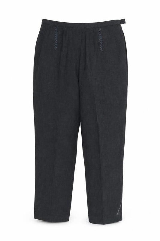 Womens UK Size 36 in ELVI Regular Fit  Grey Trousers
