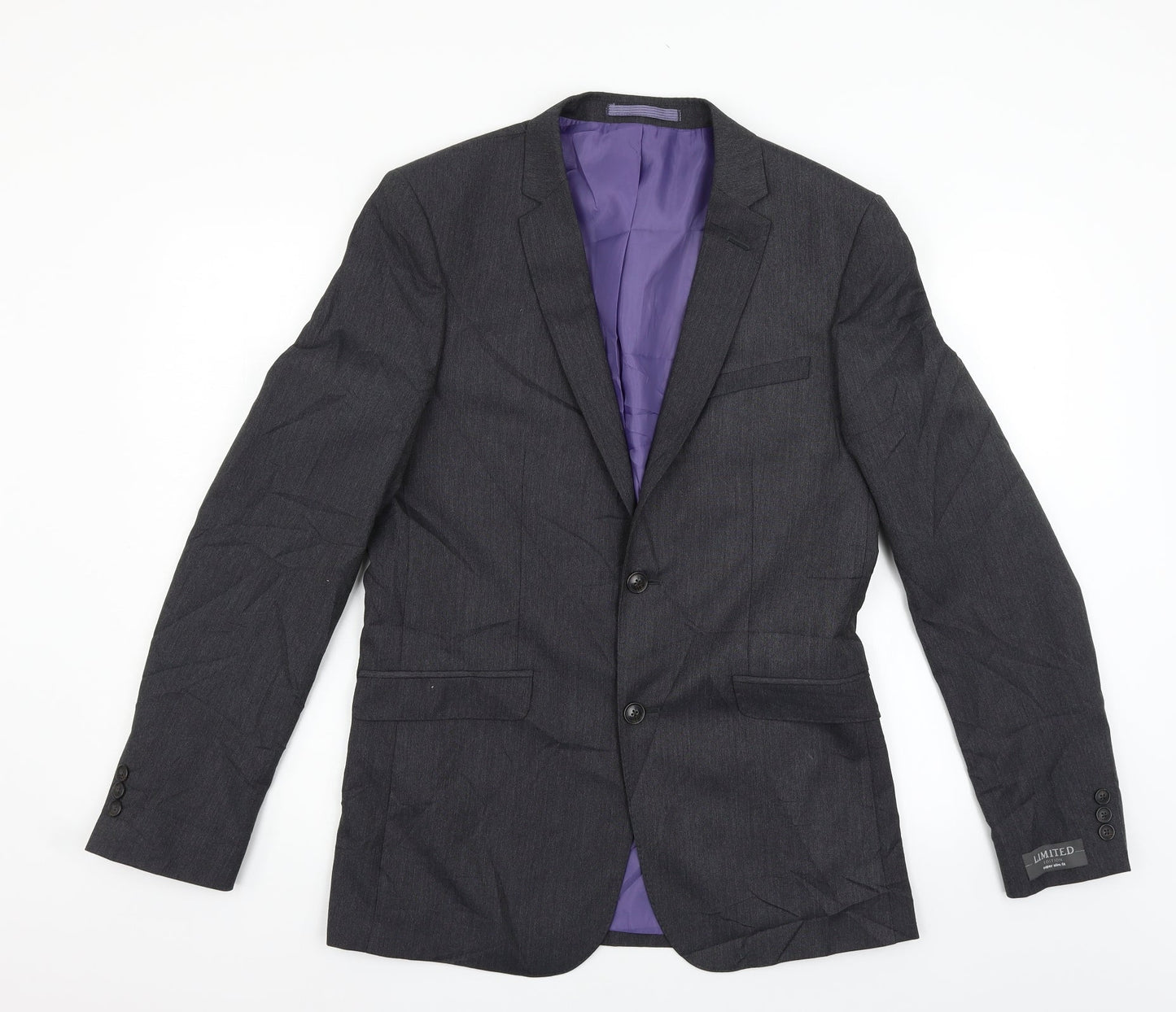 Mens UK Size M Marks and Spencer Regular Grey Suit Jacket