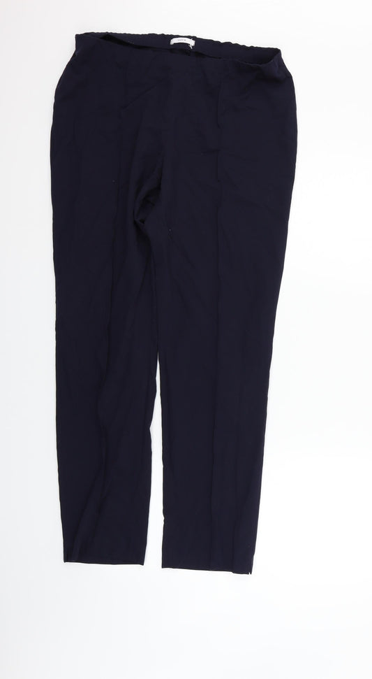 Womens UK Size 16 LUCIA Regular Fit  Blue Trousers