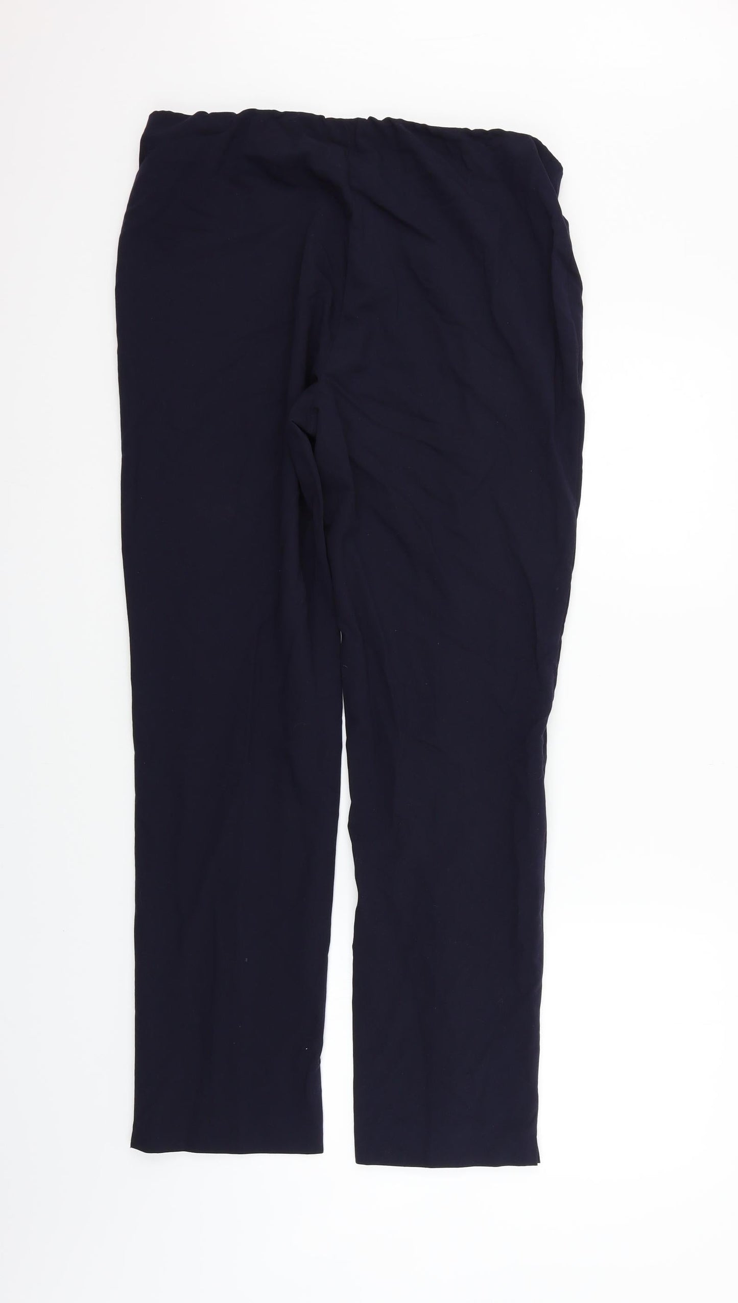 Womens UK Size 16 LUCIA Regular Fit  Blue Trousers