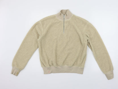 Topshop Womens Beige   Pullover Jumper Size 6  - washable marks