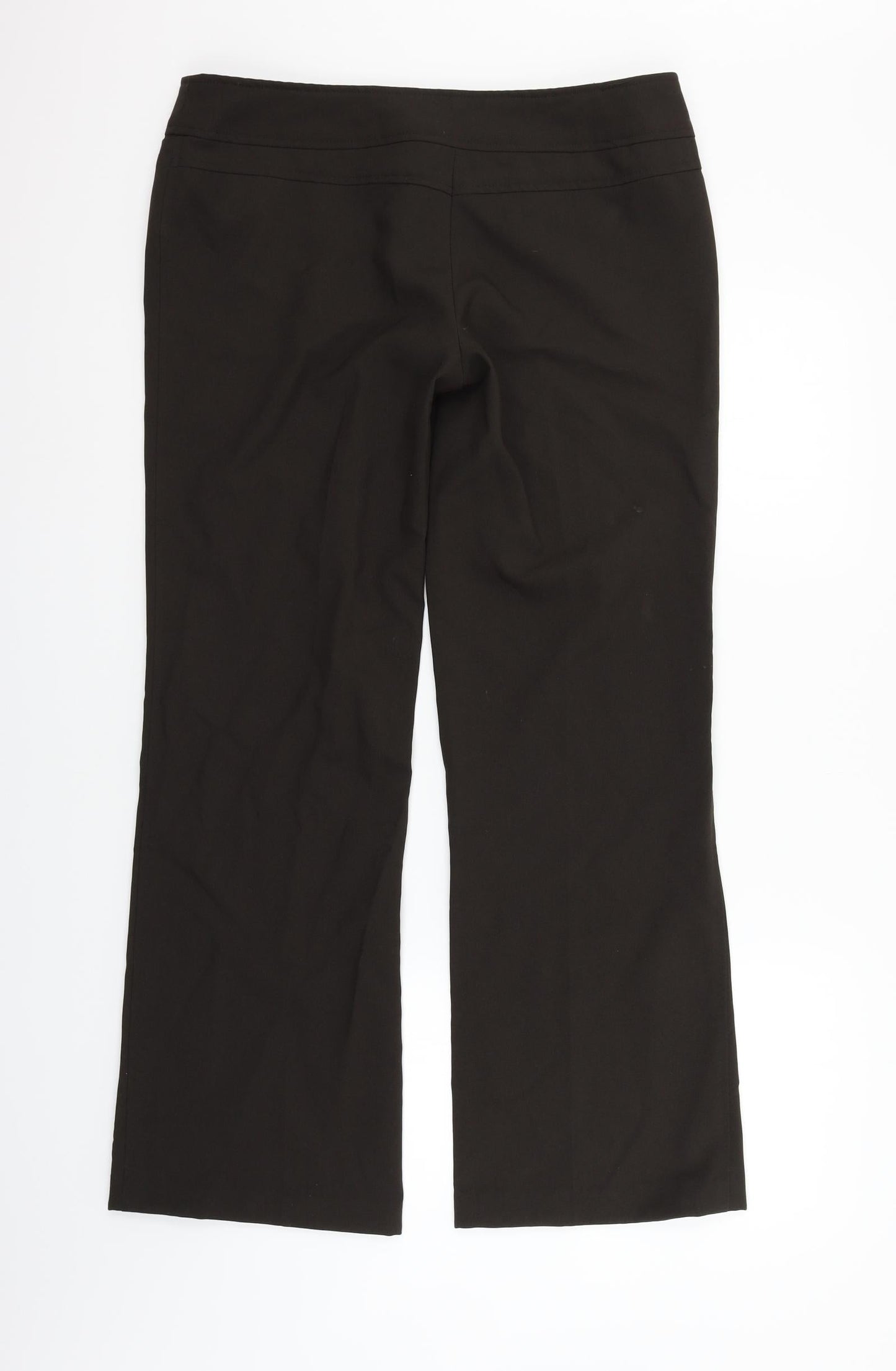 Womens UK Size 14 Atmosphere Regular Fit  Brown Trousers