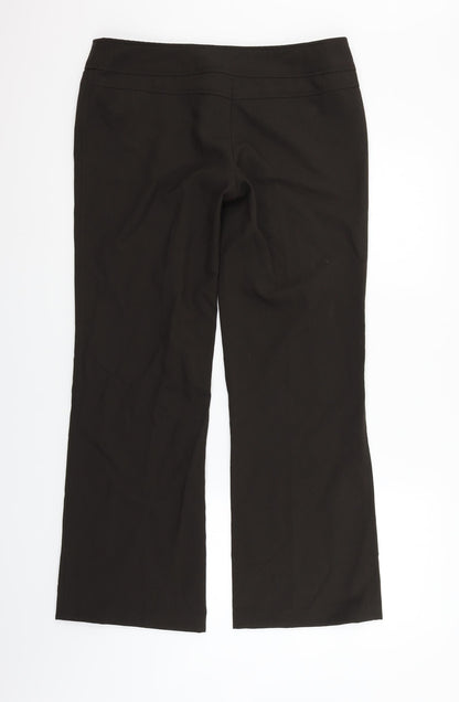 Womens UK Size 14 Atmosphere Regular Fit  Brown Trousers