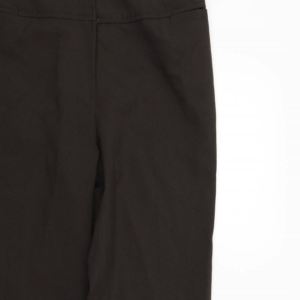 Womens UK Size 14 Atmosphere Regular Fit  Brown Trousers