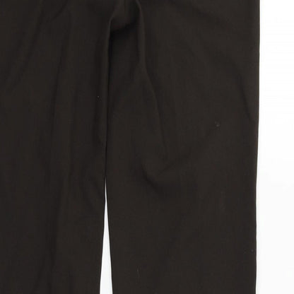 Womens UK Size 14 Atmosphere Regular Fit  Brown Trousers