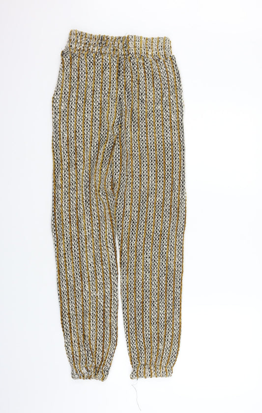 Womens UK Size 10 Dorothy Perkins Regular Fit  Yellow Trousers