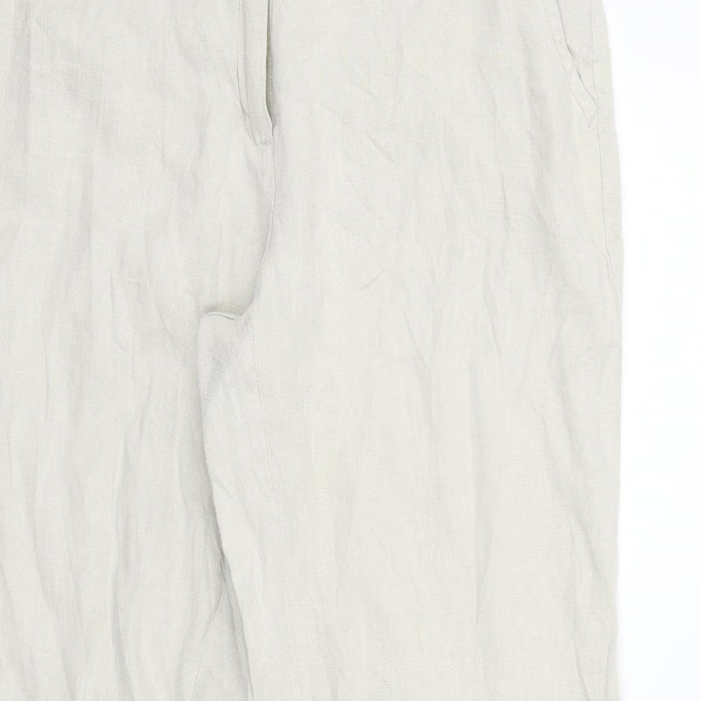 sapphire Womens Beige   Trousers  Size 14 L30 in