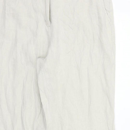 sapphire Womens Beige   Trousers  Size 14 L30 in