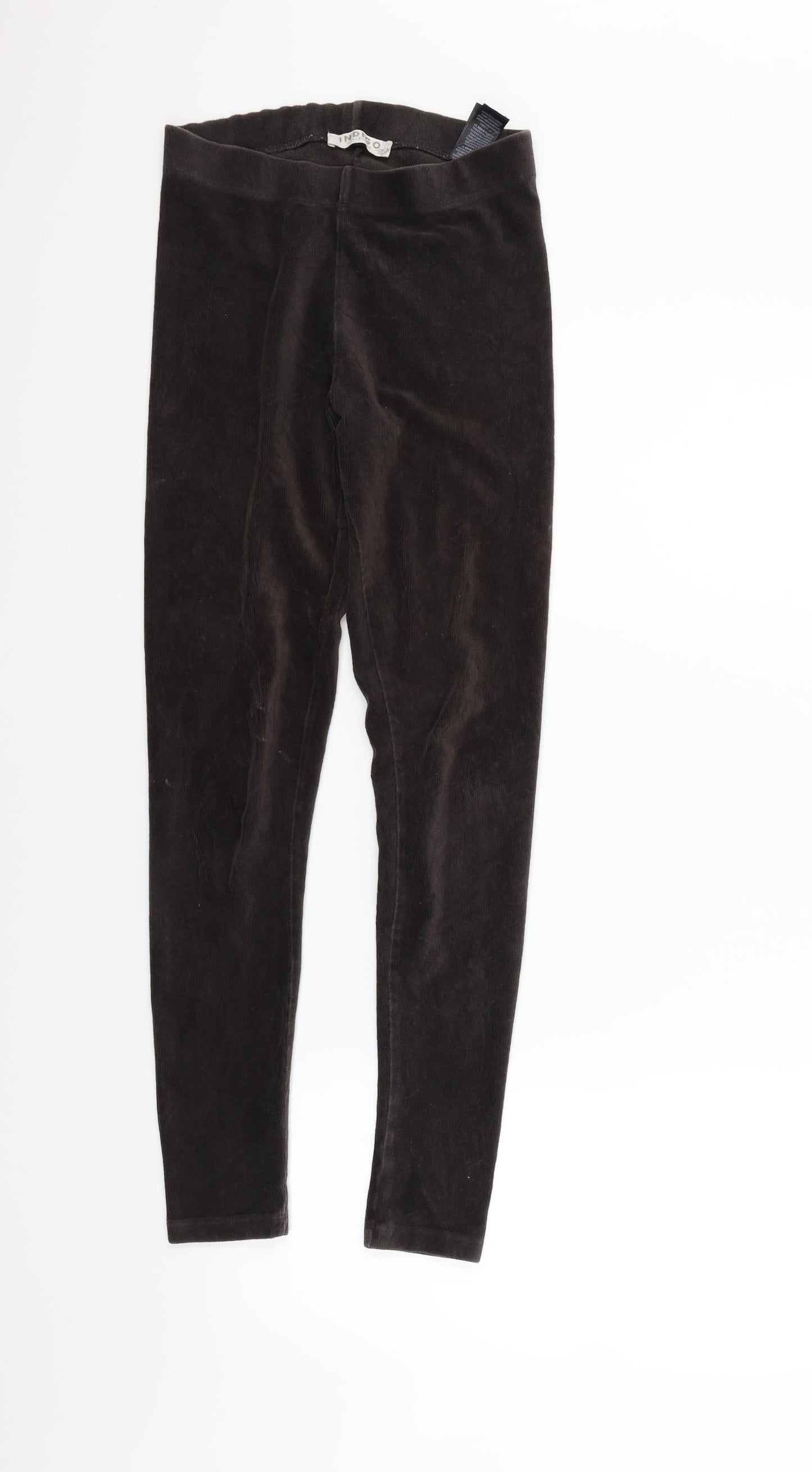 Womens UK Size 8 Marks and Spencer Regular Fit  Brown Trousers