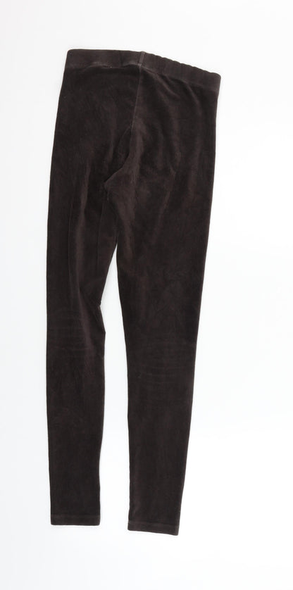 Womens UK Size 8 Marks and Spencer Regular Fit  Brown Trousers