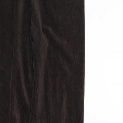Womens UK Size 8 Marks and Spencer Regular Fit  Brown Trousers
