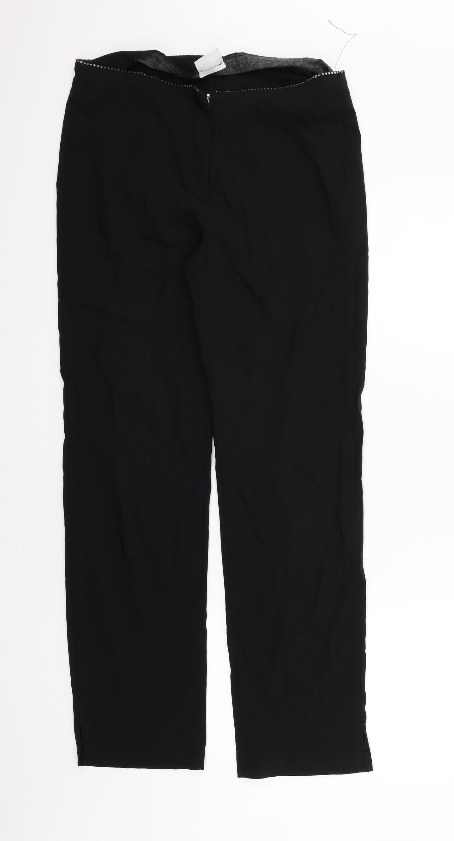 Miss Selfridge Womens Black   Trousers  Size 16 L30 in
