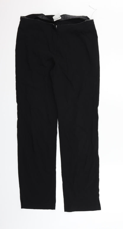Miss Selfridge Womens Black   Trousers  Size 16 L30 in