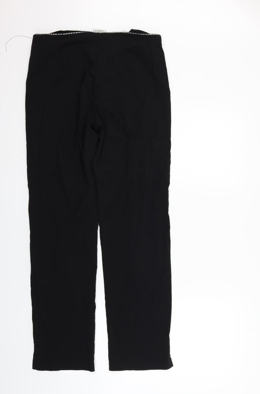 Miss Selfridge Womens Black   Trousers  Size 16 L30 in