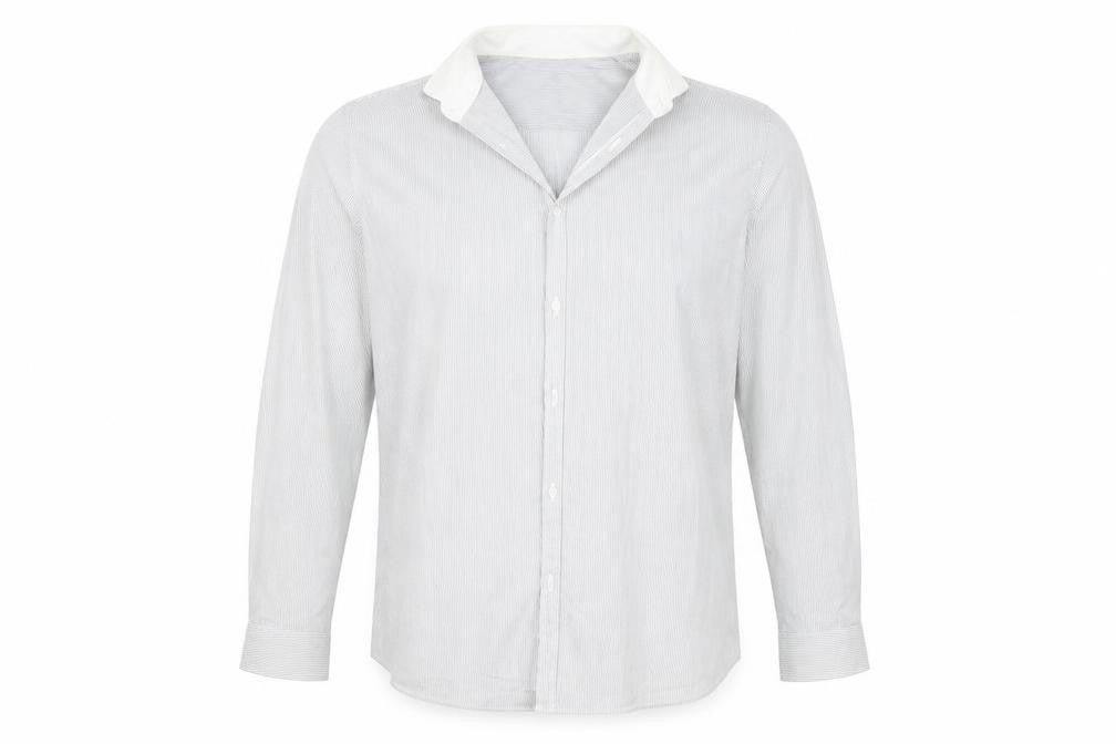 Cedarwood State Mens Blue Striped Button-Up Size 16 - washable marks