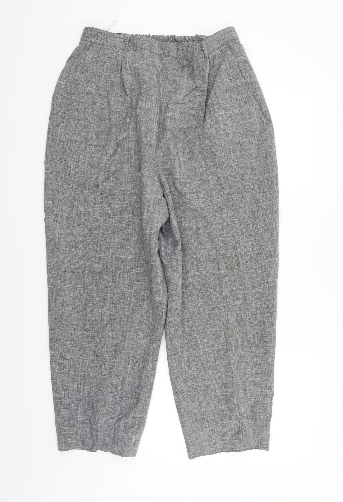 Bonmarché Womens Grey   Trousers  Size 16 L25 in