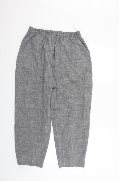 Bonmarché Womens Grey   Trousers  Size 16 L25 in