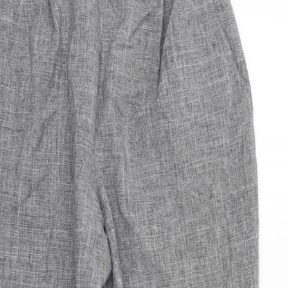 Bonmarché Womens Grey   Trousers  Size 16 L25 in