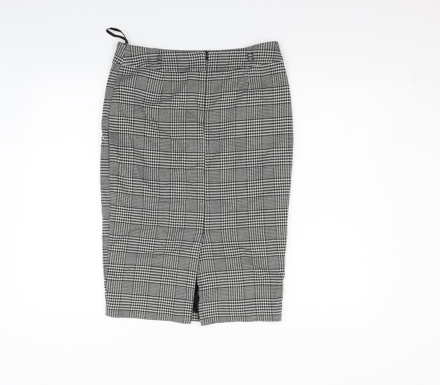 Papaya Womens Grey Check  Flare Skirt Size 10