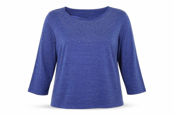 ISLE Womens Blue   Pullover Jumper Size XL