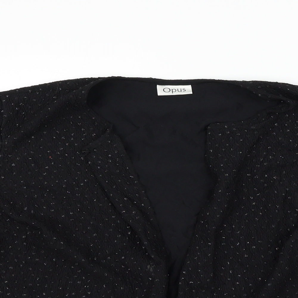 OPUS Womens Black   Cardigan Jumper Size M
