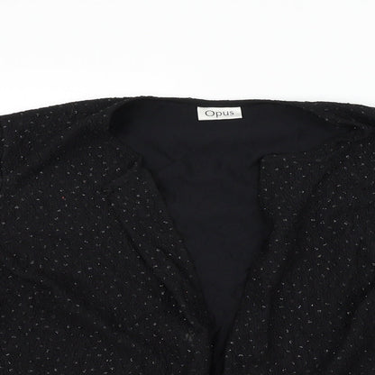 OPUS Womens Black   Cardigan Jumper Size M