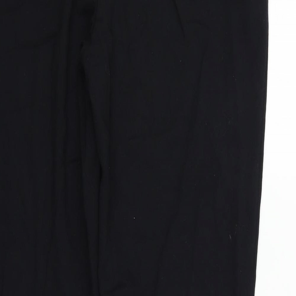 Womens UK Size 12 Marks and Spencer Regular Fit  Black Trousers