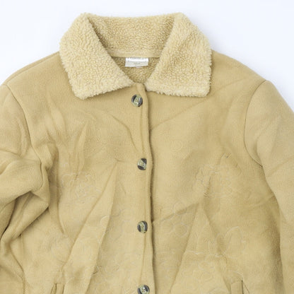 Classics  Womens Brown   Jacket Coat Size 18