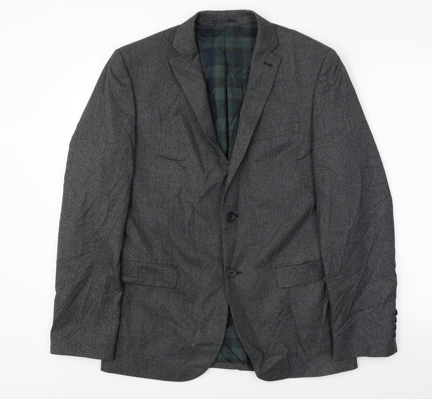 Mens UK Size 40 NEXT Regular Grey Suit Jacket