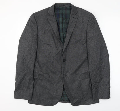 Mens UK Size 40 NEXT Regular Grey Suit Jacket