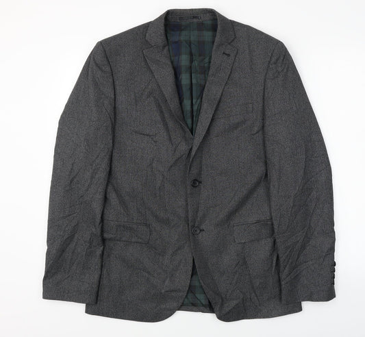 Mens UK Size 40 NEXT Regular Grey Suit Jacket