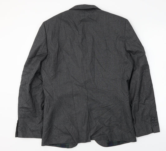 Mens UK Size 40 NEXT Regular Grey Suit Jacket