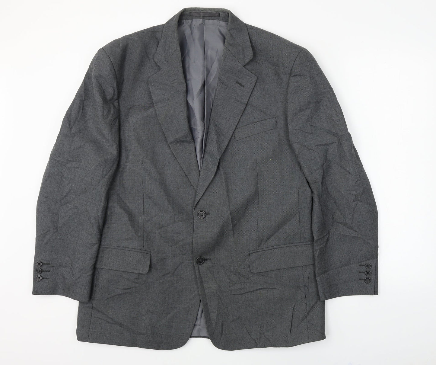 Mens UK Size 42 Greenwood Regular Grey Suit Jacket