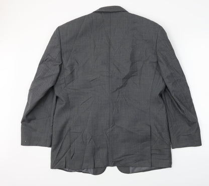 Mens UK Size 42 Greenwood Regular Grey Suit Jacket
