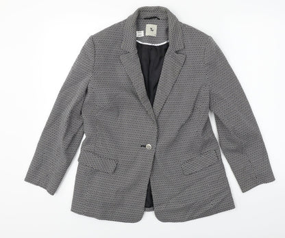 TU Womens Grey   Jacket Blazer Size 14