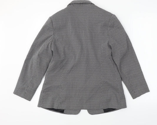 TU Womens Grey   Jacket Blazer Size 14